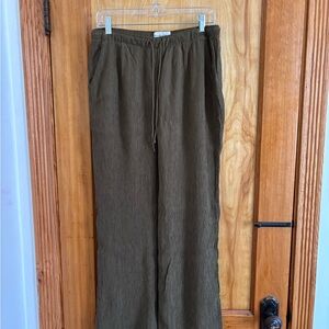 Abercrombie & Fitch Olive Green Pants